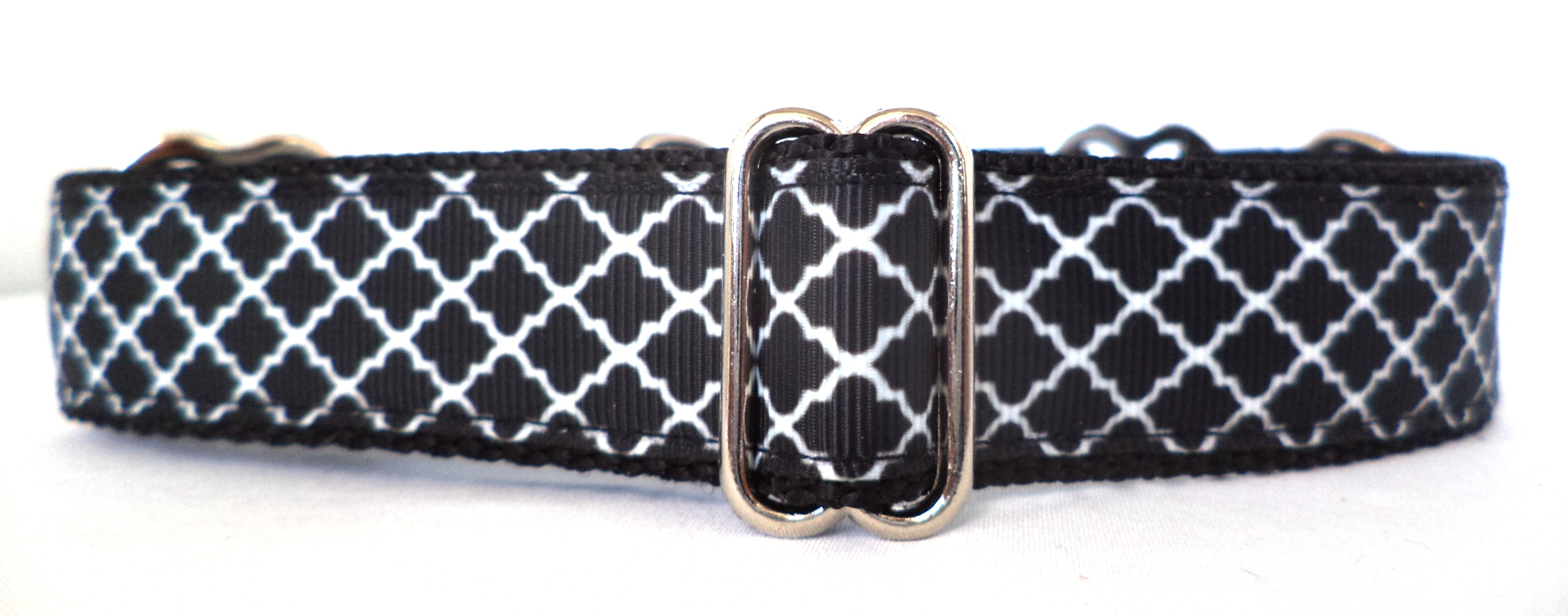 1 inch Martingale - Classic Black and White